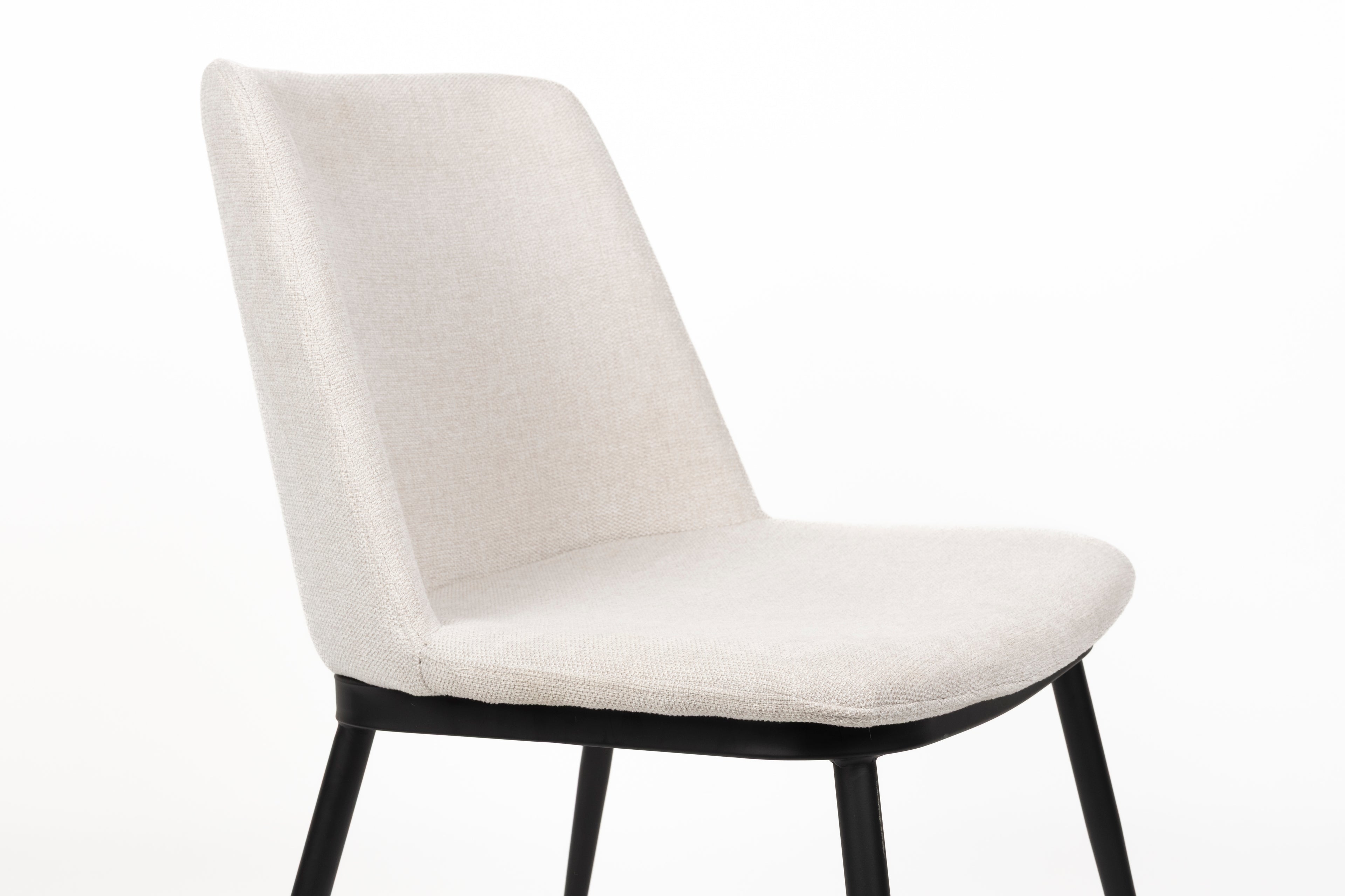 Lionel - Dining Room Chair - Fabric - Beige