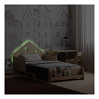 Lit Cabane Extensible Avec Éclairage Led