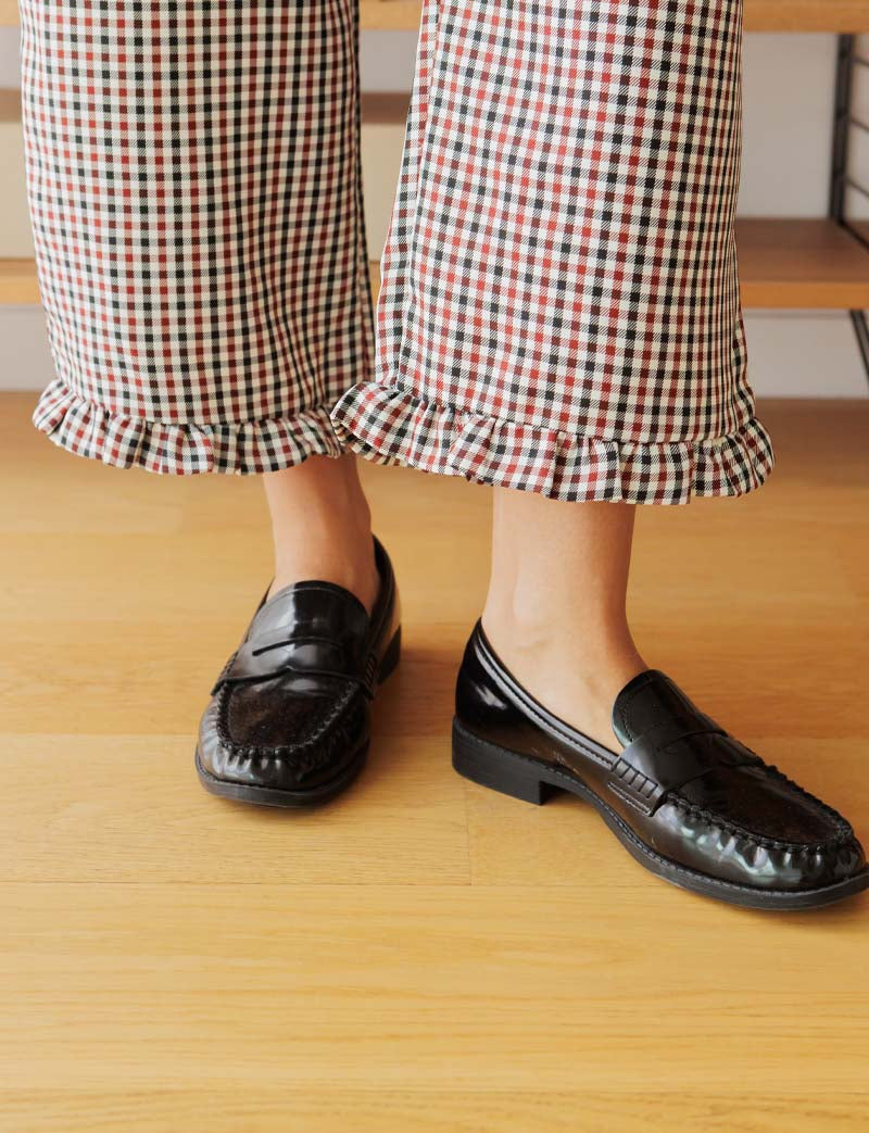 Pantalon À Carreaux Zita