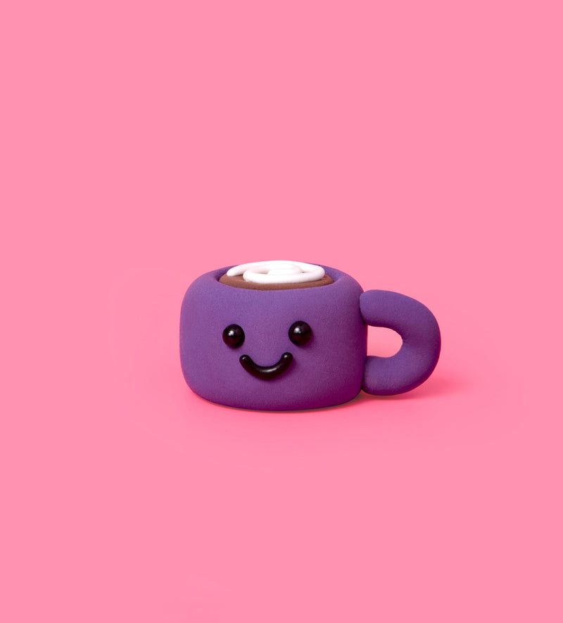 Foam Dough Collectibles: Tiny Yums - Coffee & Croissant