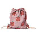 Cotton canvas gymbag apple - studioloco