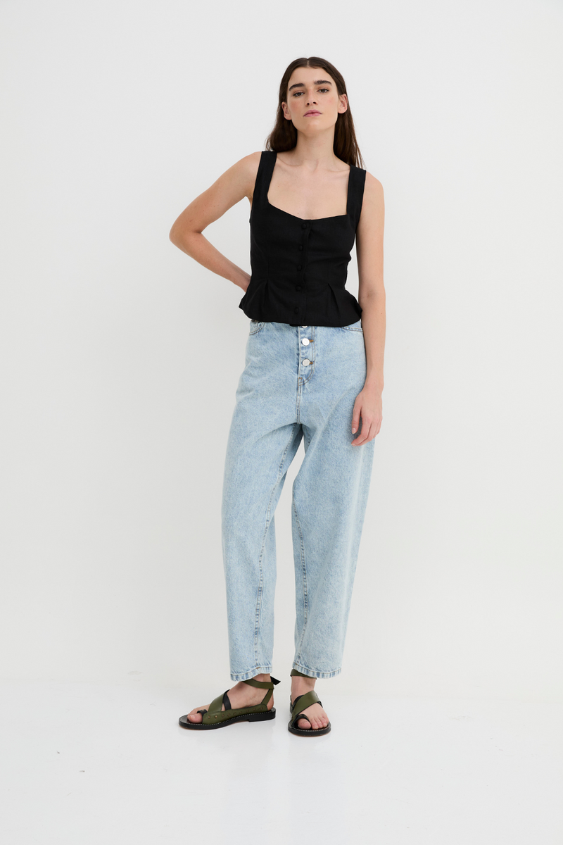 Jean Malibu Bleach Bleu
