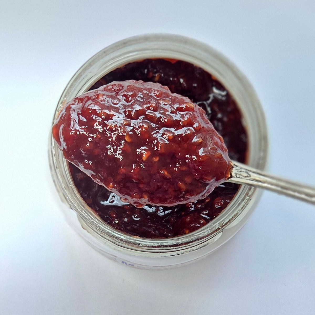 Raspberry and Violet Jam