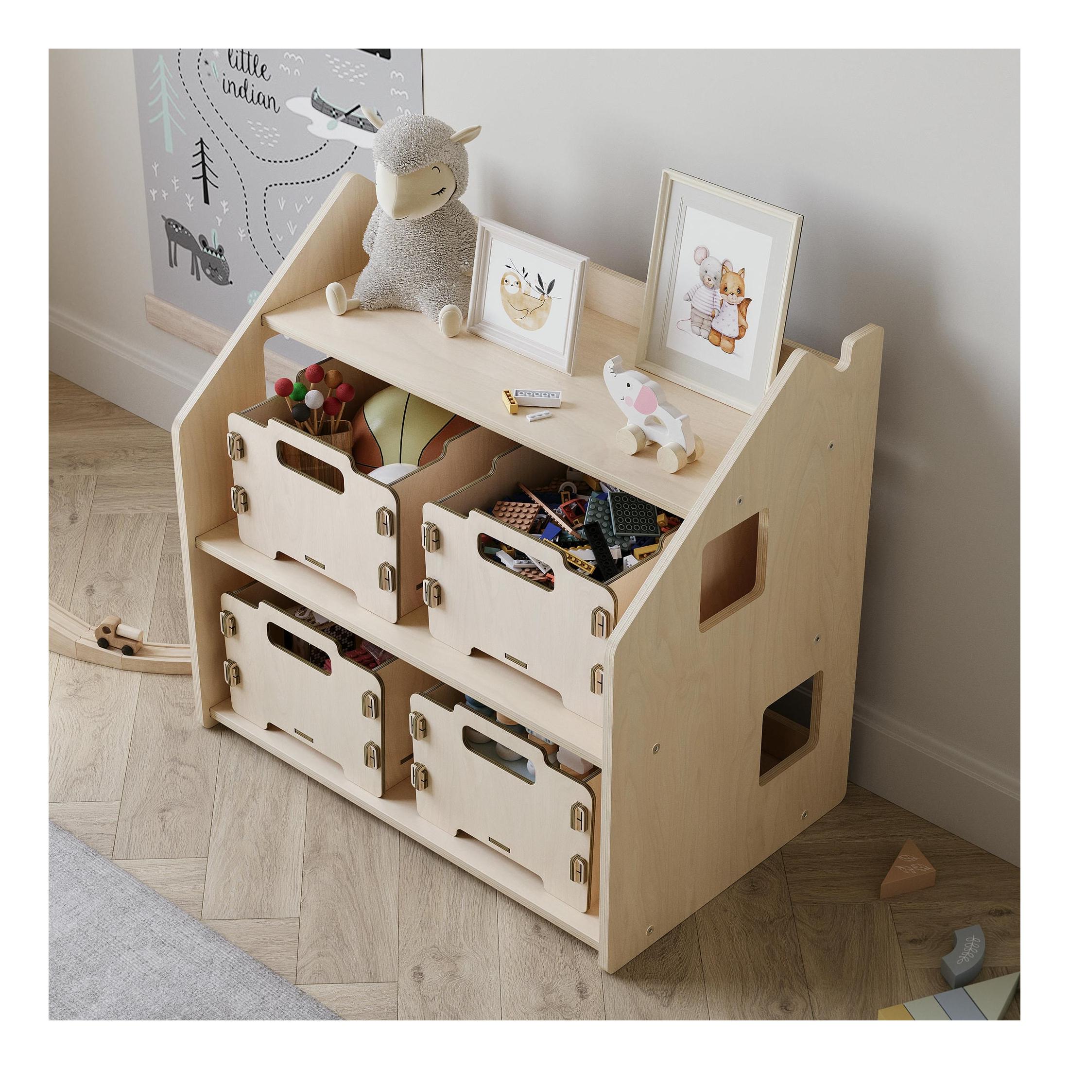 Étagère À Jouets Compacte