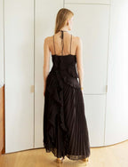 Braunes Kleid Ziyara