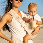 Momswing Baby Carrier - St Tropez White