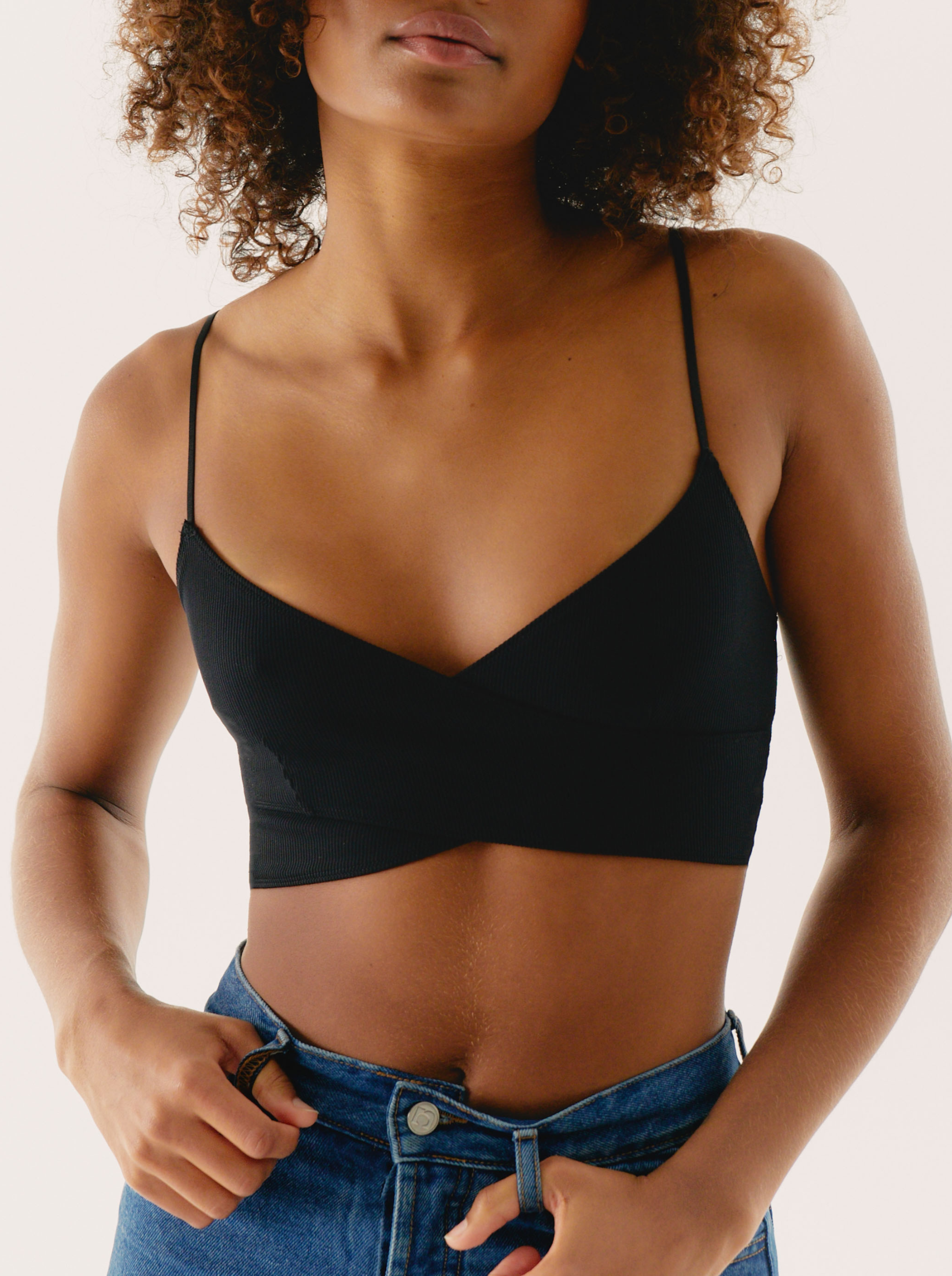 Brassière Crossed Black