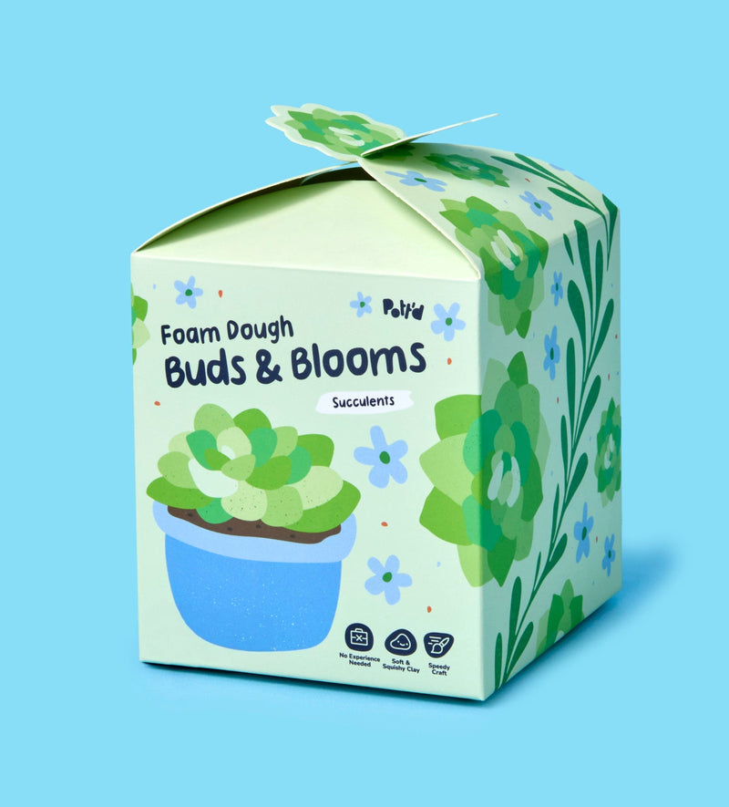 Foam Dough Collectibles: Buds & Blooms - Succulent