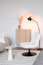 Jax Bouclé - Lounge Armchair - Fabric - Off-White