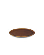 Out Of Lines - Lot De 2 Assiettes - L - Grès - Ocre