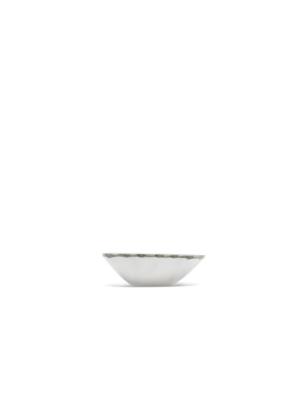 Midnight Flowers - Lot De 2 Bols Bas - S - Porcelaine Bone China - Mirtillo Tea