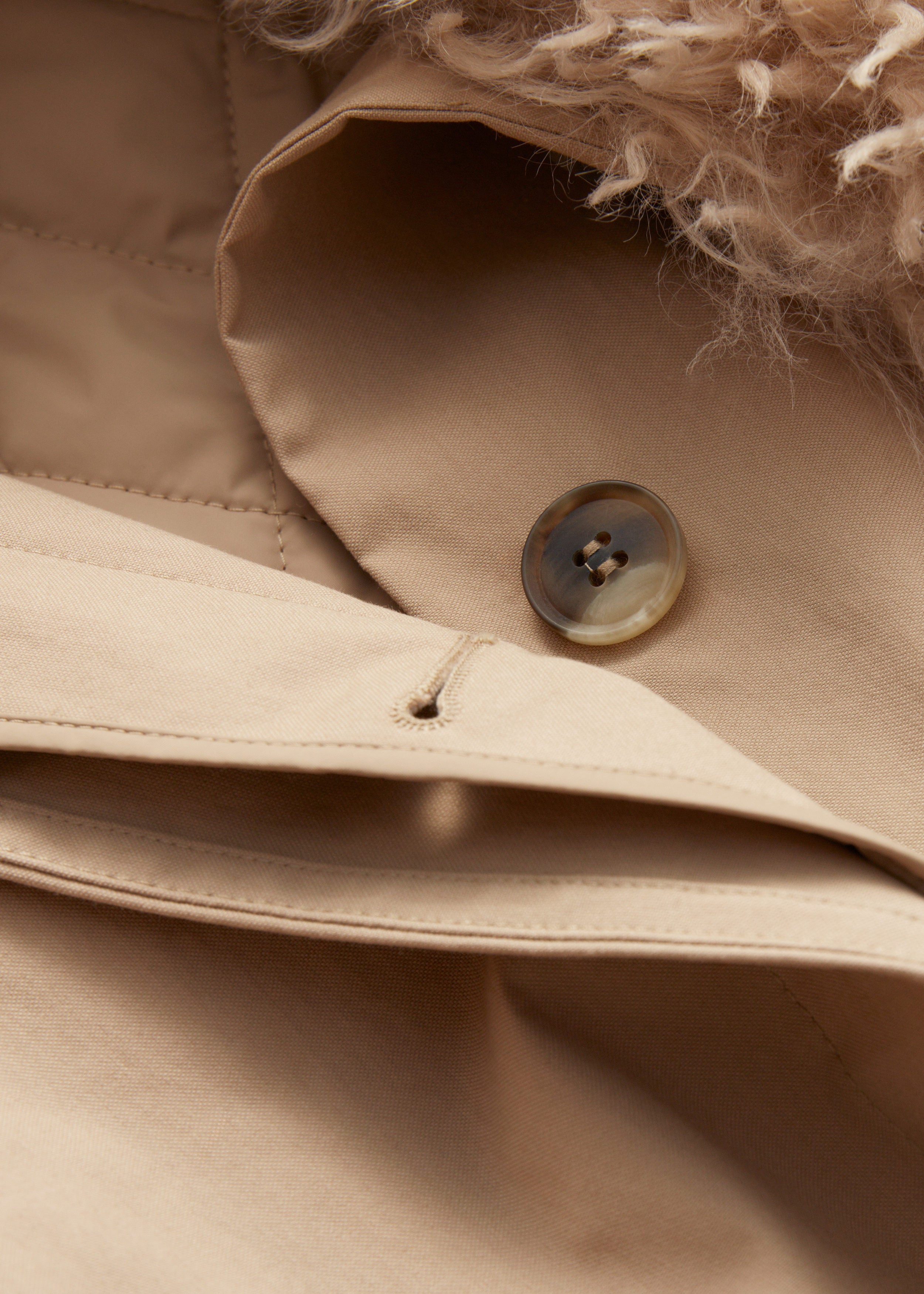 Ve Sue Coat - Beige