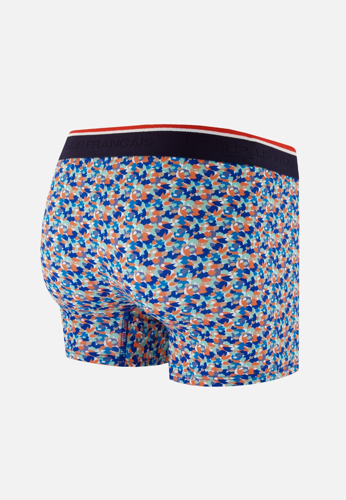 Boxer Marius Confetti En Coton - Bleu Nautique