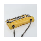 Chanel Boy Brick Flap mini leather pouch - Yellow