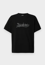 Camiseta de peso medio Loose Wave - Black