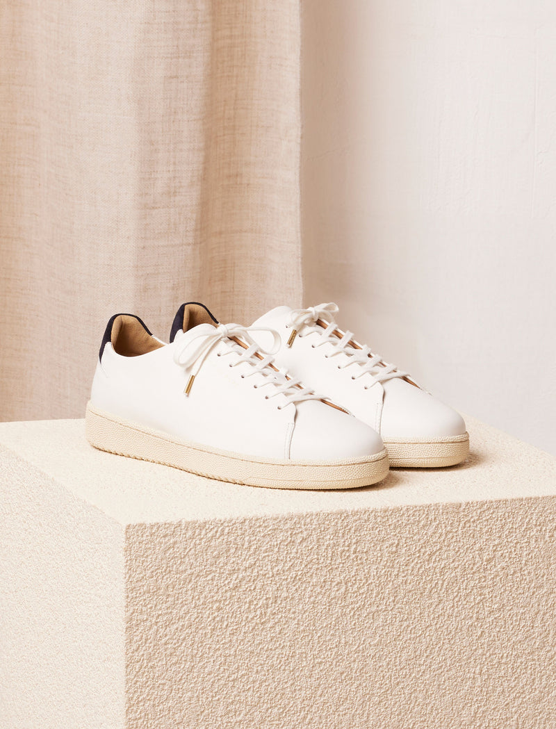 Lace-up Sneakers Arthur - White Navy - Men