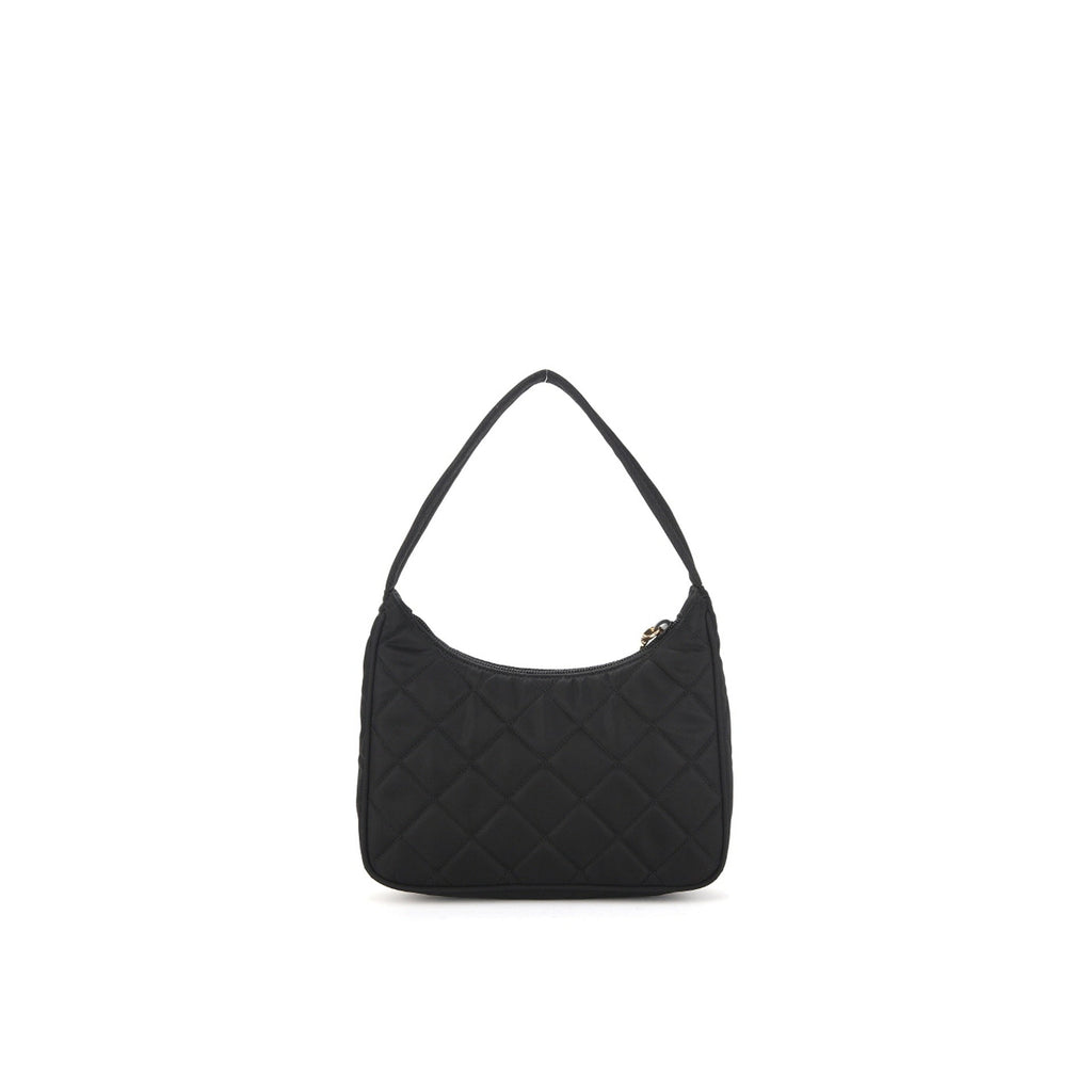 Prada - Bolso bandolera acolchado de Re-Nylon - Mujeres - Negro