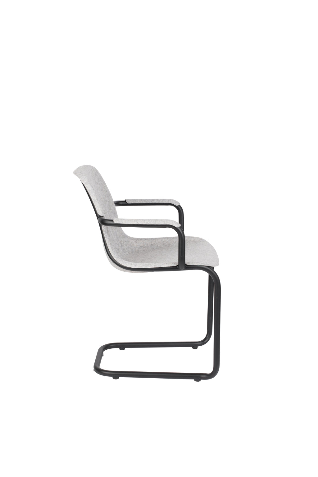 Thirsty - Dining Room Armchair - Recycled Plastic - Ash Gray