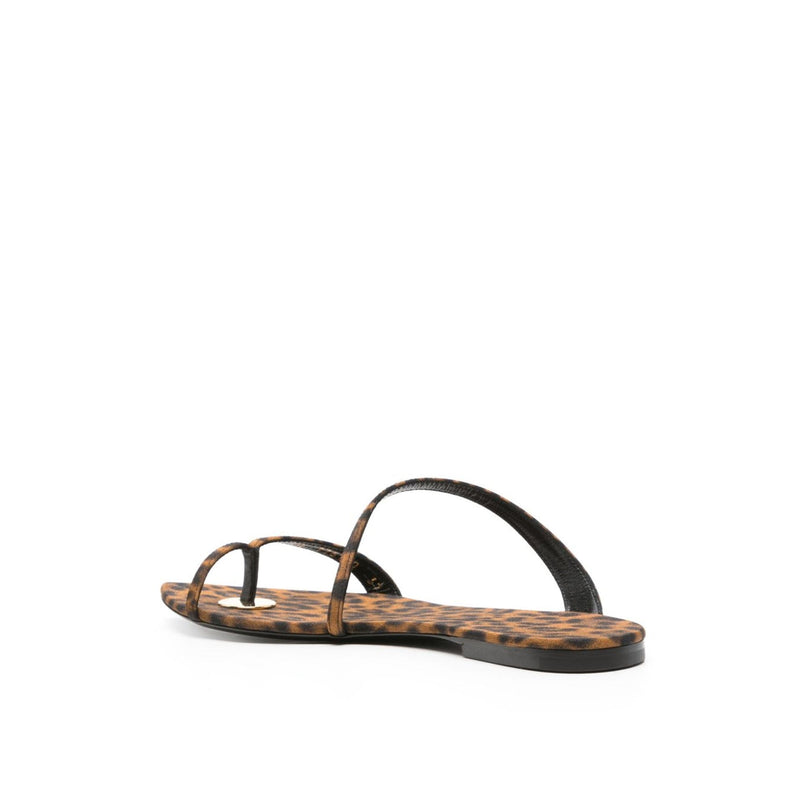 Sandales - Saint Laurent Tanger Flat - Brown