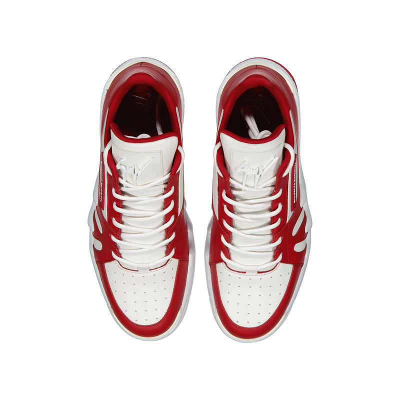 Sneakers - Giuseppe Zanotti Leather - Red