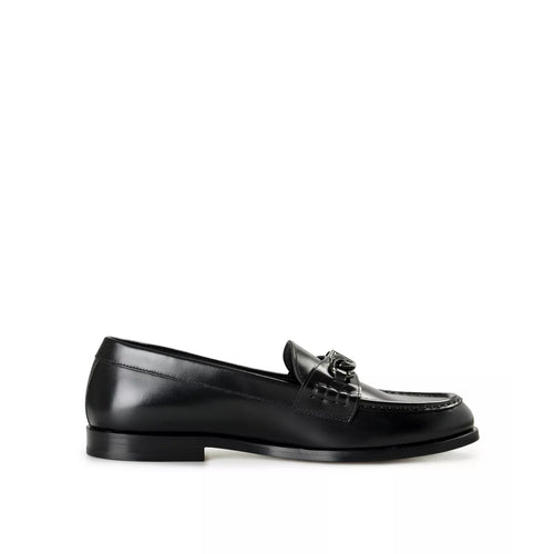 Mocassins Valentino Garavani Leather - Black - Homme