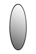 Matz Ovale L - Miroir - Fer - Noir