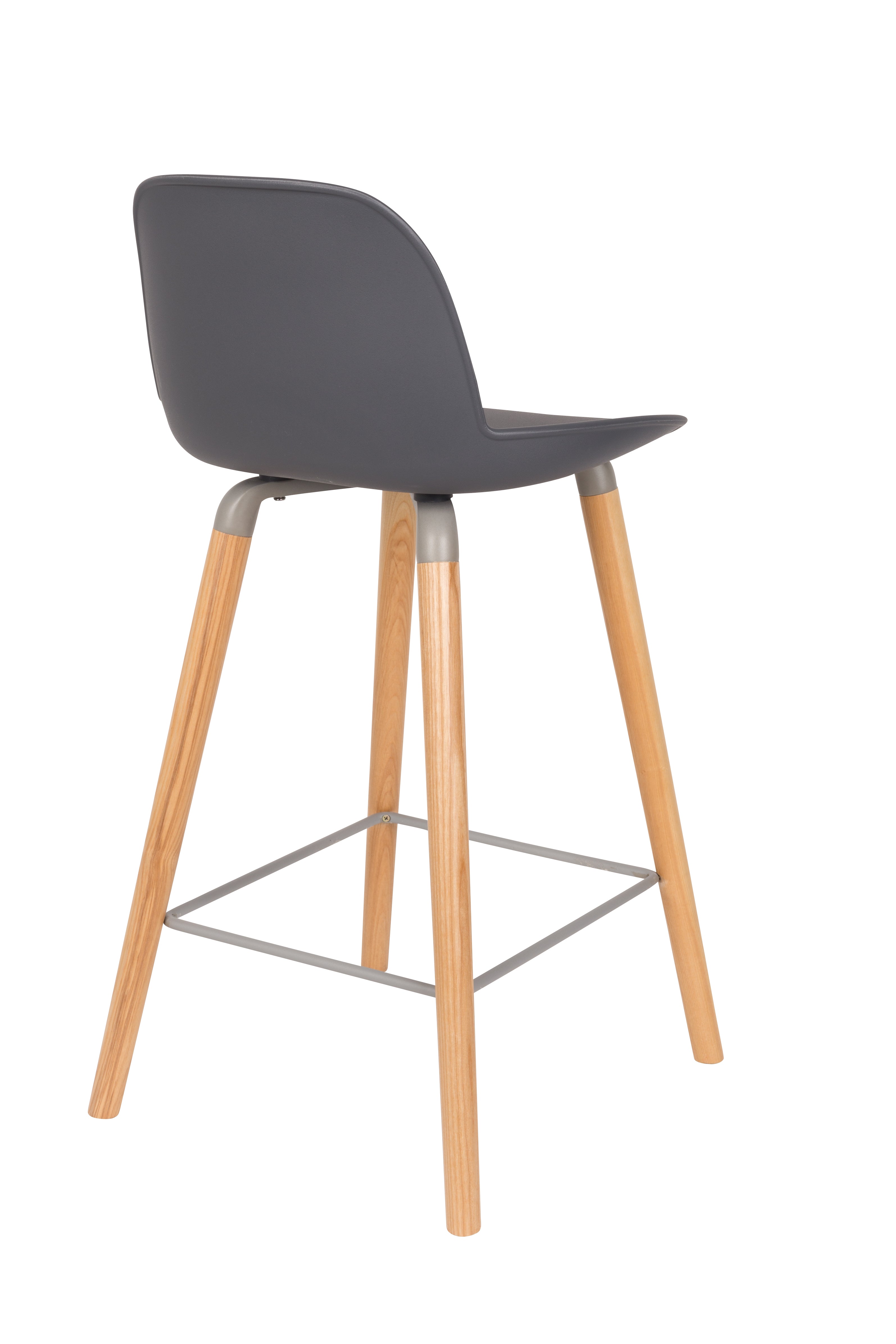 Albert Kuip 65 Cm - Bar & Counter Stool - Polypropylene Plastic - Dark Gray