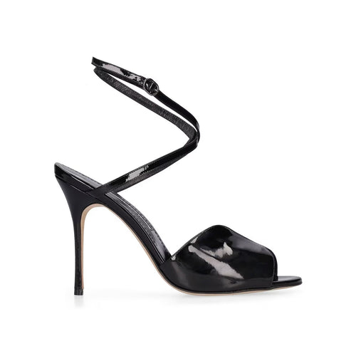 Sandales - Manolo Blahnik Hourani 105 - Black