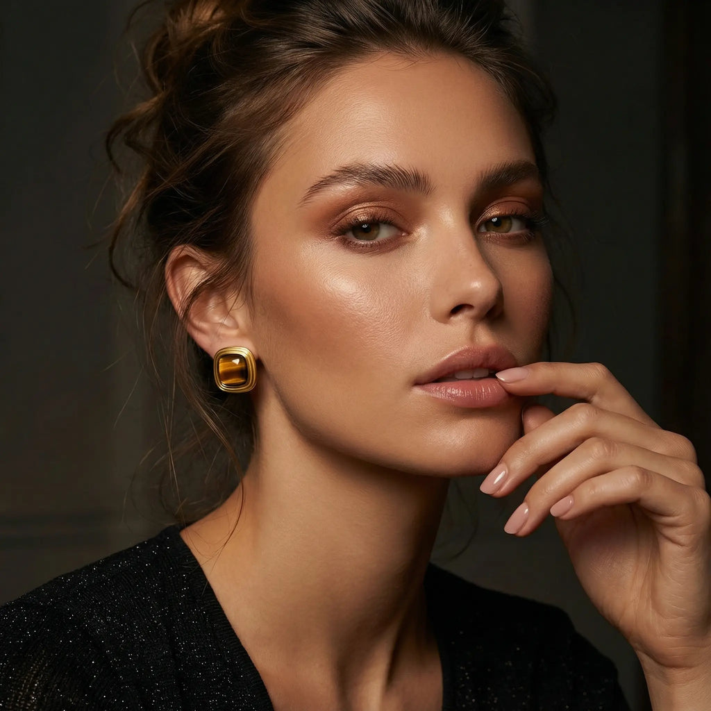 Pendientes Latte