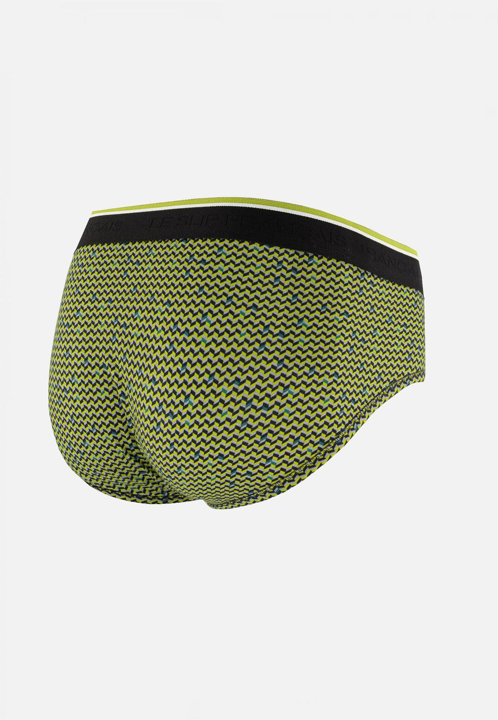 Terrible Chevron Cotton Briefs - Anise Yellow