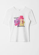 Camiseta Ve Mae - Blanco - Mujer