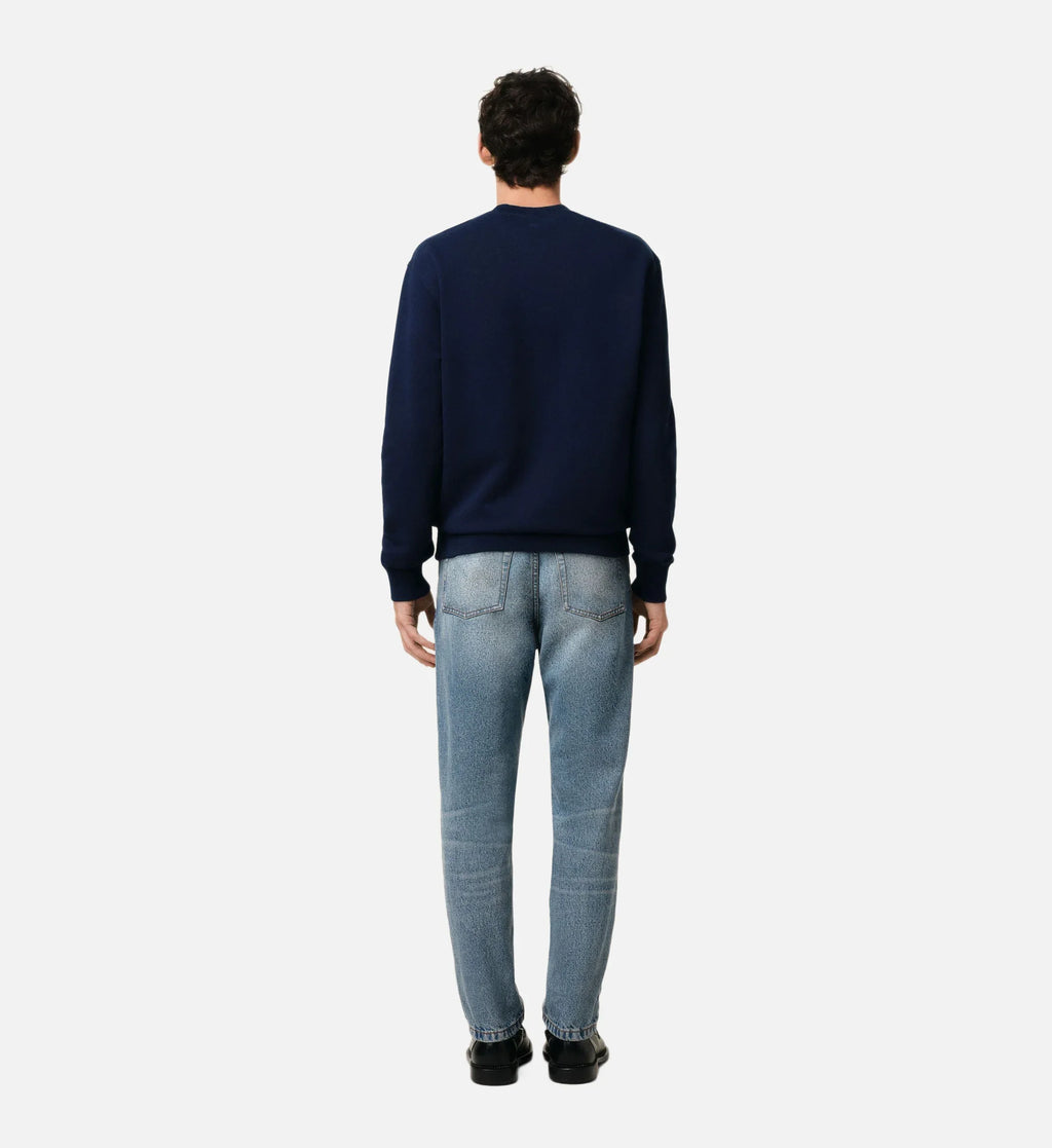 Ami Paris - Sudadera Ami De Coeur – Azul Marino Rojo
