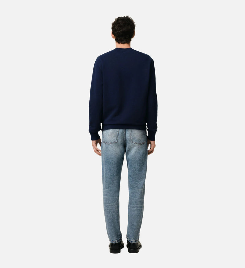 Ami De Coeur Sweatshirt – Ami Paris – Navy Blue Red