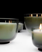 Candles Antwerp - Bougie D'ambiance - L - Cire De Soja Et Paraffine - Gris Fumé