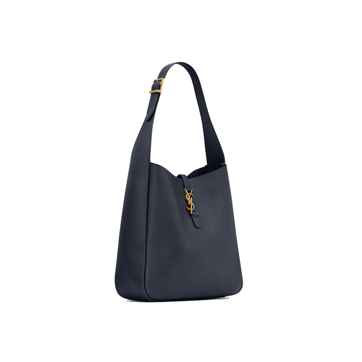Saint Laurent Le 5A7 Large YSL Shoulder Hobo Bag