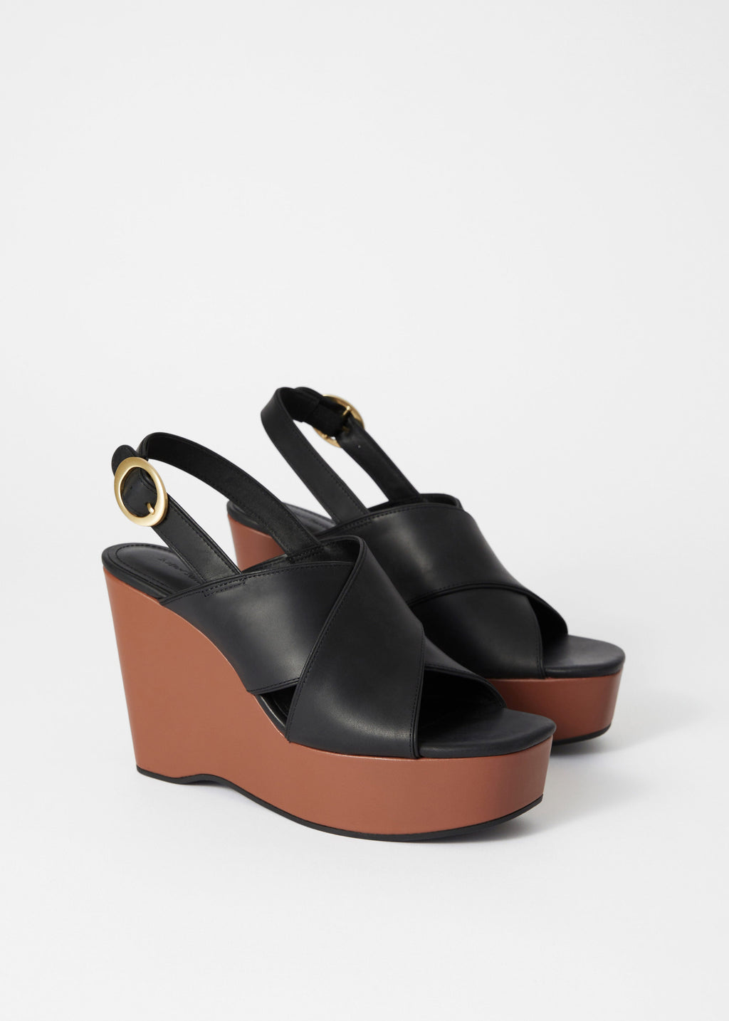 Sandales Compensées Bobbi - Noires