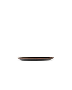 Out Of Lines - Lot De 2 Assiettes - M - Grès - Noir Brun