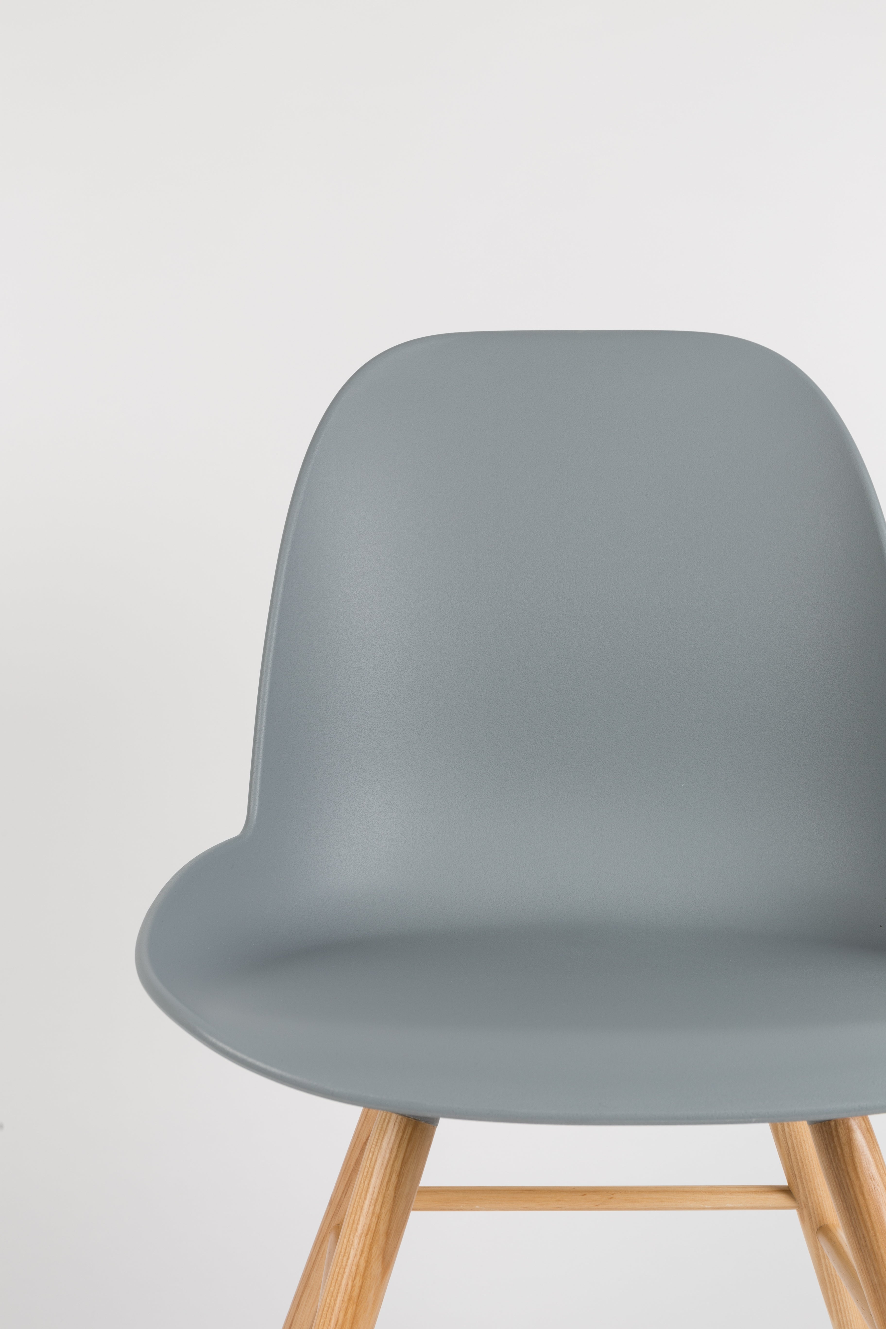 Albert Kuip - Dining Chair - Polypropylene Plastic - Light Gray