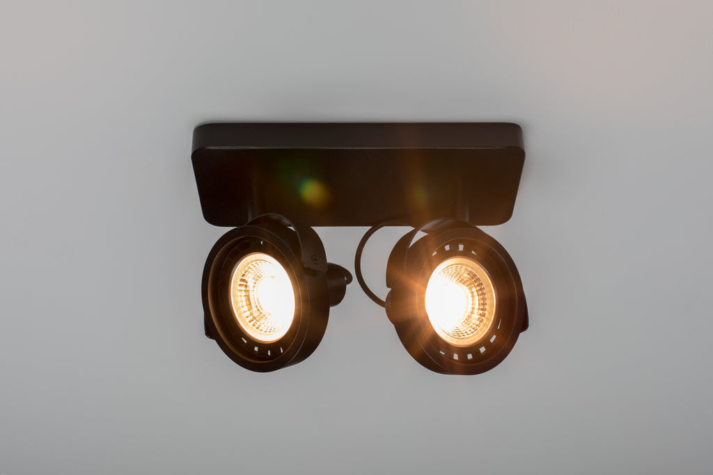 Dice-2 Dtw - Spot - Aluminum - Black