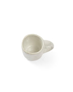 Out Of Lines - Lot De 2 Tasses À Expresso - Grès - Blanc Cassé
