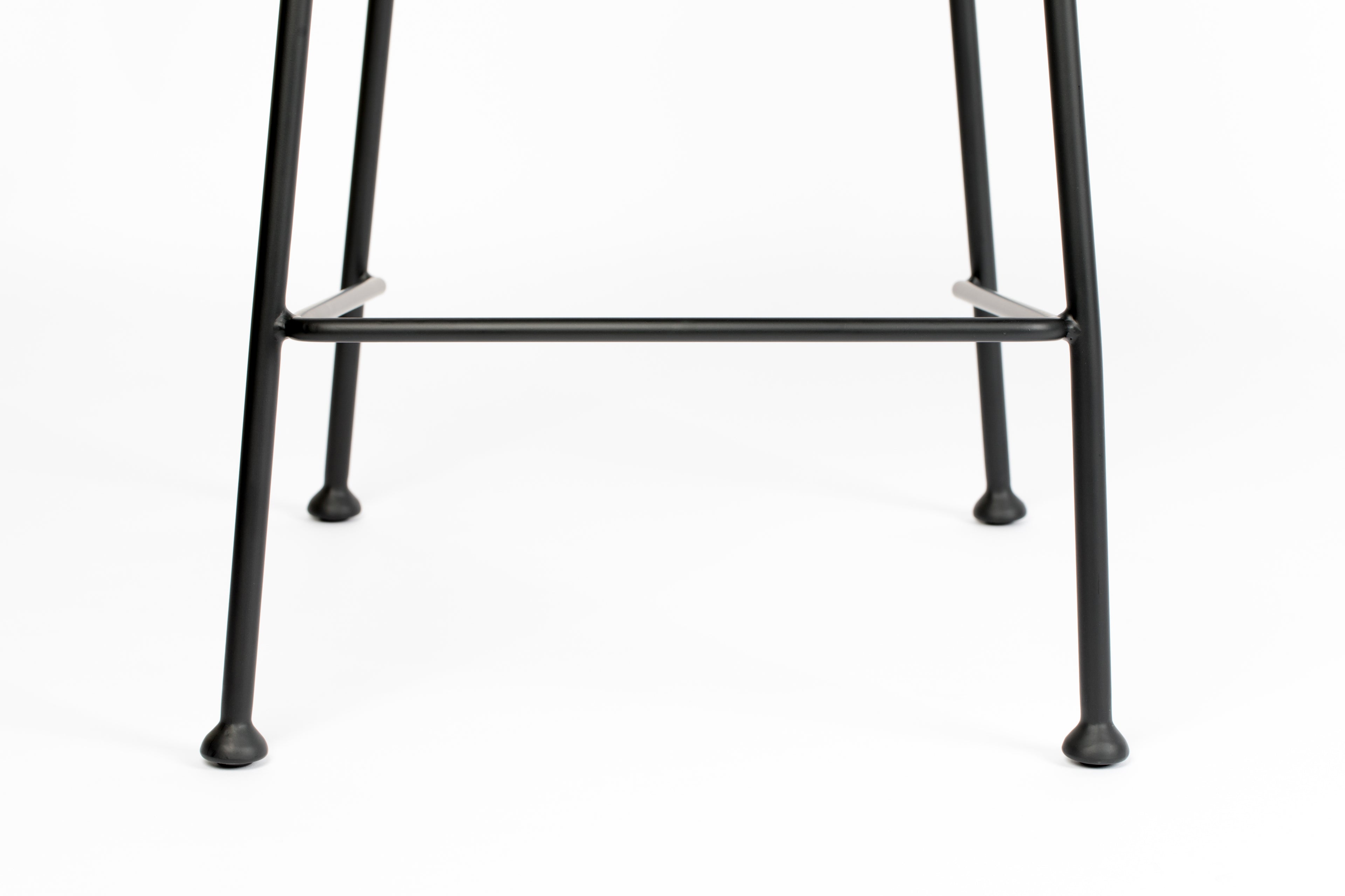 Benson 64,5 Cm - Tabouret De Bar & De Comptoir - Tissu - Bleu Foncé