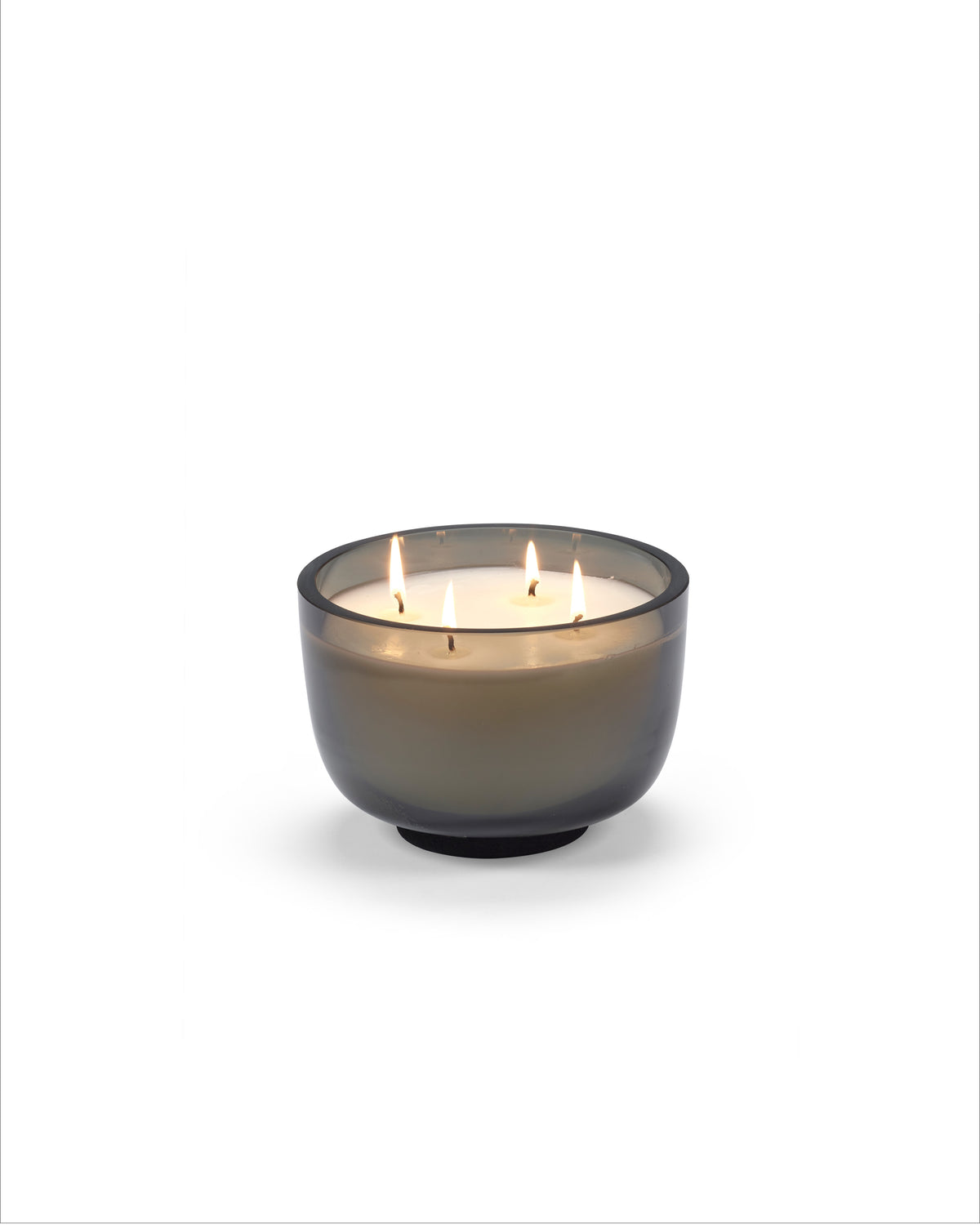 Candles Antwerp - Duftlys - M - Sojavoks Og Paraffin - Røggrå
