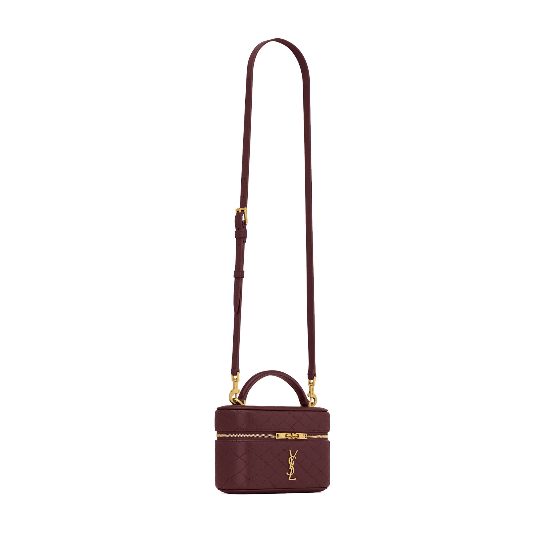 Saint Laurent - Bolso Gaby Vanity - Mujeres - Burdeos