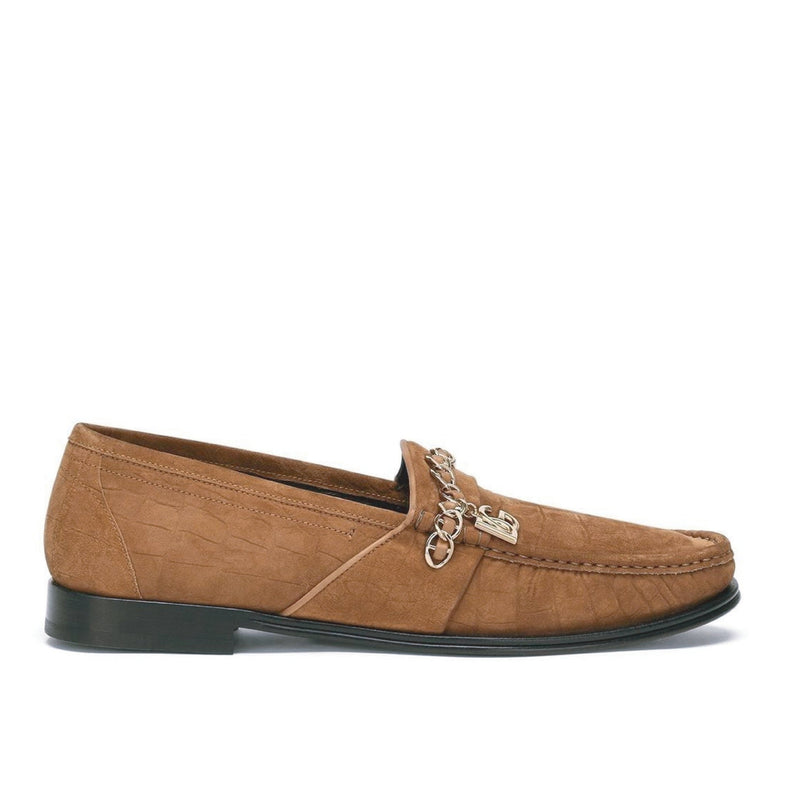 Mocassins - Dolce & Gabbana Suede - Brown