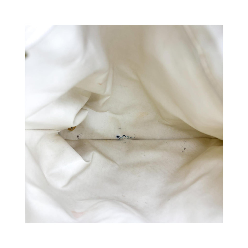 Sac Porté Épaule Chanel Miss Mademoiselle Shoulderbag Toile - Beige