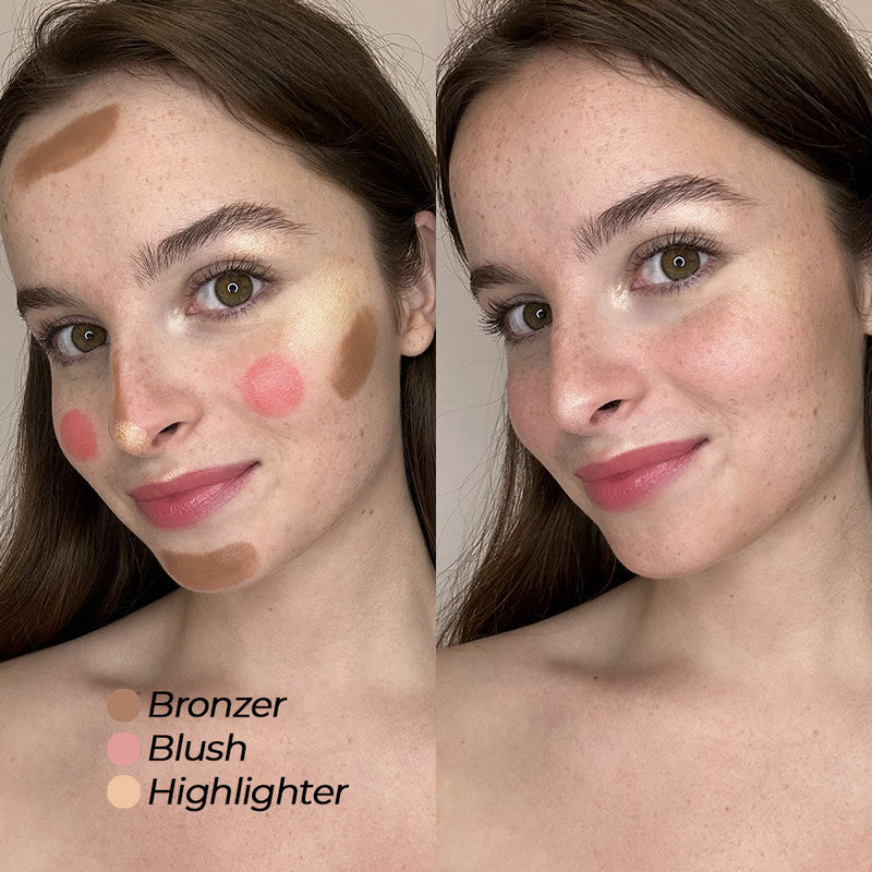 Trio Fantastick • Bronzer + Blush + Highlighter