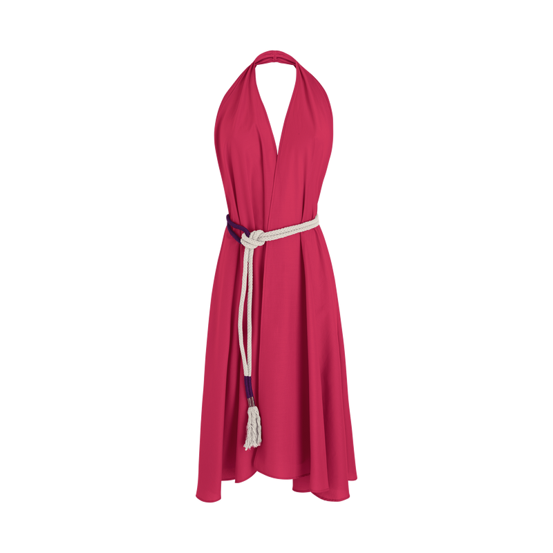 Robe Paréo Malin Mi-Long Aline - Camelia