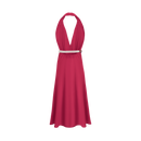 Robe Paréo Malin Mi-Long Aline - Camelia