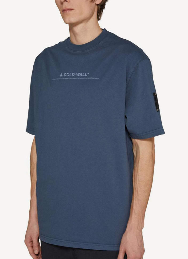 A Cold Wall - Tee Shirt - Blue - Homme