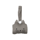 Fabelab - Hochet À Suspendre Chat Gris Foncé